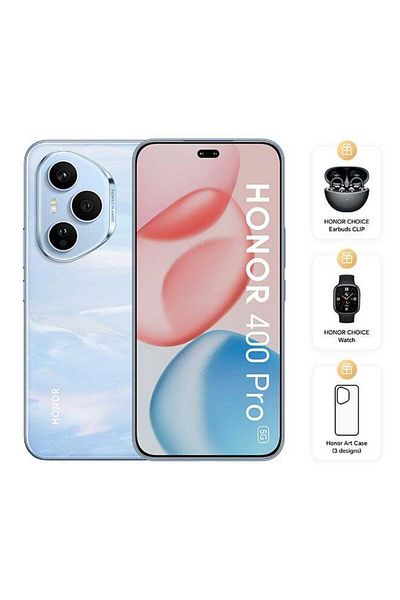 HONOR 400 Pro 5G Dual SIM Tidal Blue 12GB RAM 512GB - Middle East Version