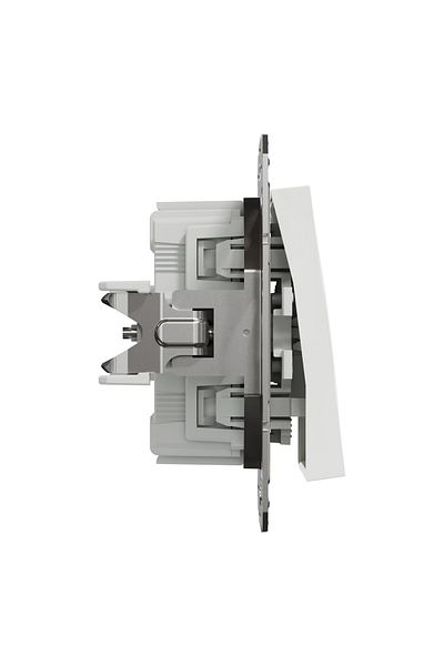 Schneider Electric Asfora White Switch Frame Included