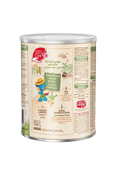 Cerelac Nestle Cerelac Infant Cereals with Iron + Wheat & Date Pieces From 8 Months 400 g