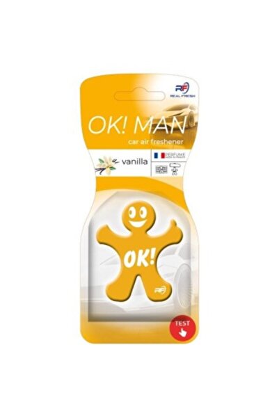 Real Fresh Odorizant auto, OK!MAN Polymer Vanilla
