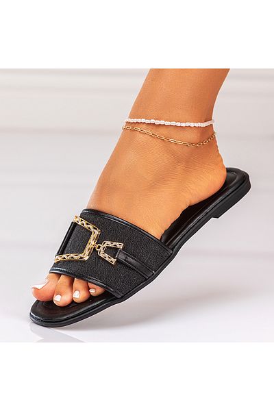 Lush Fashion Women's Slippers Made of Eco-friendly Leather