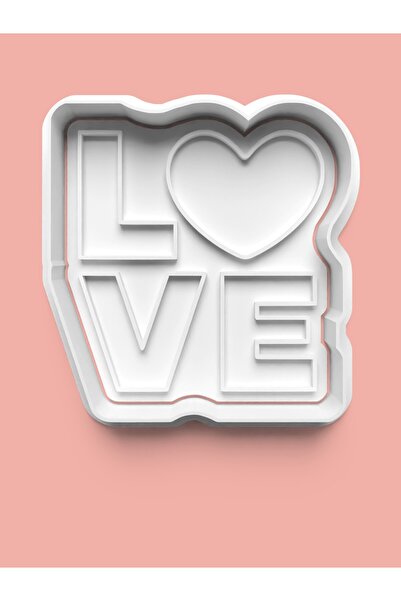 AKTASTORE قالب كوكيز الحب وقالب عجينة السكر