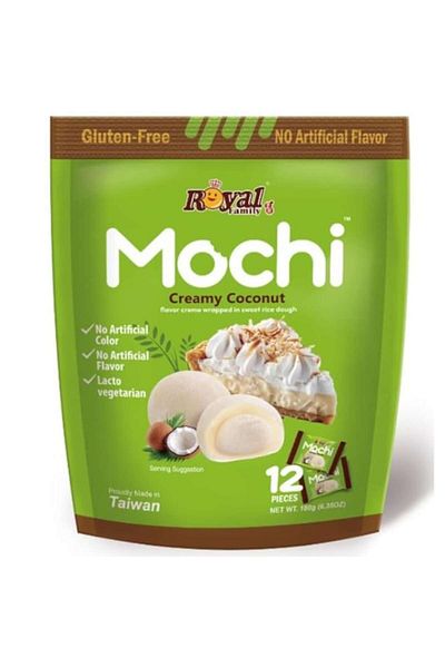 Royal Family Mochi Creamy Coconut, 120g