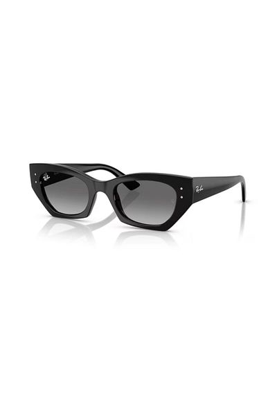 Ray-Ban Rb 4430 667711 49 Zena Women's Geometric Black Bone Sunglasses