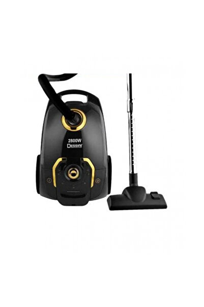 Dessini Aspirator Dessini 2800W Ciclon filtru HEPA, Negru