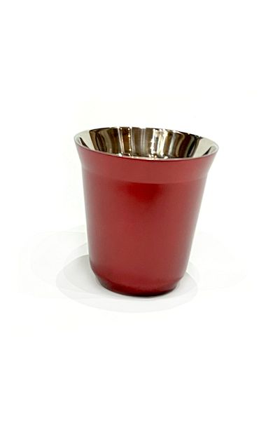 Generic Nespresso Thermal Capsule Coffee Cup - 160ml - Dark Red