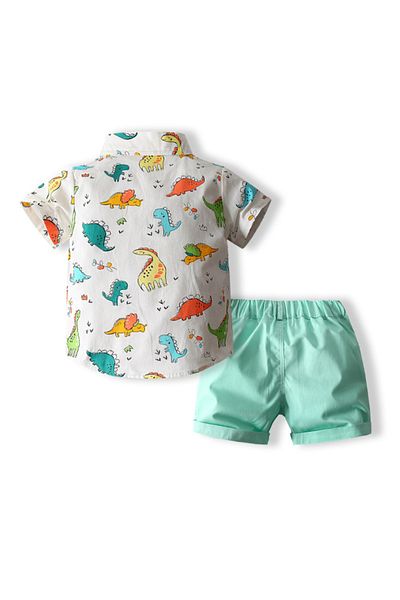 Kidohug Stylish summer costume, Kidohug Dino Breeze, Short sleeve shirt, Shorts