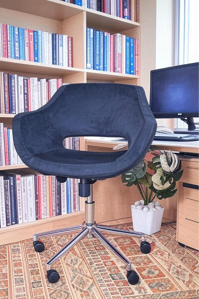 SDT TİCARET Ev ve Ofis Çalışma Koltuğu Öğrenci Sandalyesi Döner Sandalye Patron Koltuğu