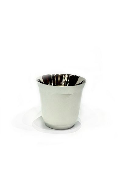 Generic Thermal Espresso Coffee Cup Capsule Design - 80ml - White