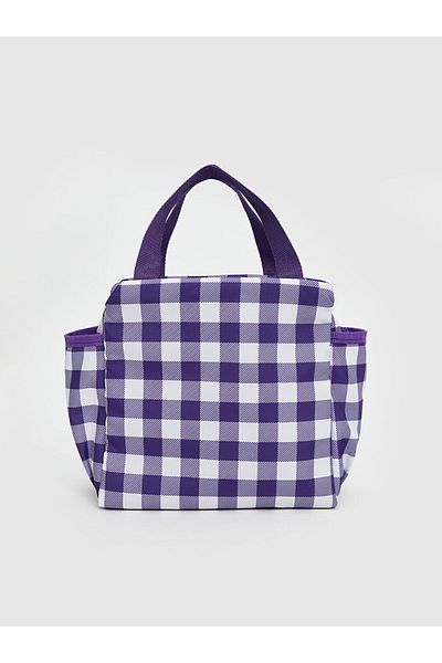 LC Waikiki Plaid Patterned Thermal Bag