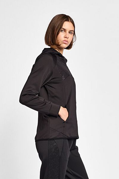 Lescon Women's Running Zippered Hooded Sweatshirt 25B-2001