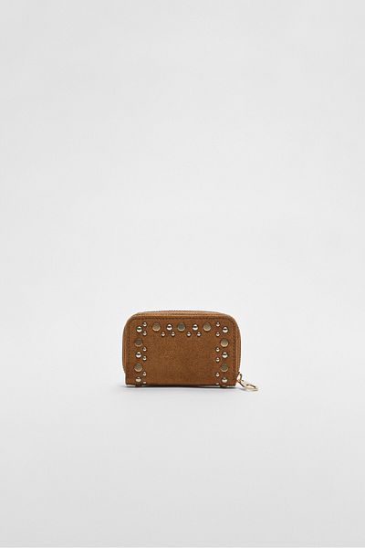 Stradivarius Small studded purse
