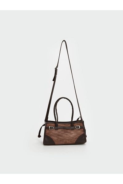 LC Waikiki Lcw Accessories Brown Detachable Strap Women's Shoulder Bag