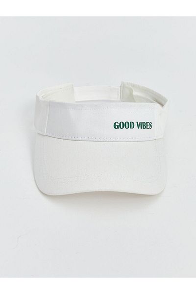 LC Waikiki New Season Yazi Nakisli Women's Vizor Hat - S5Ib00Z8