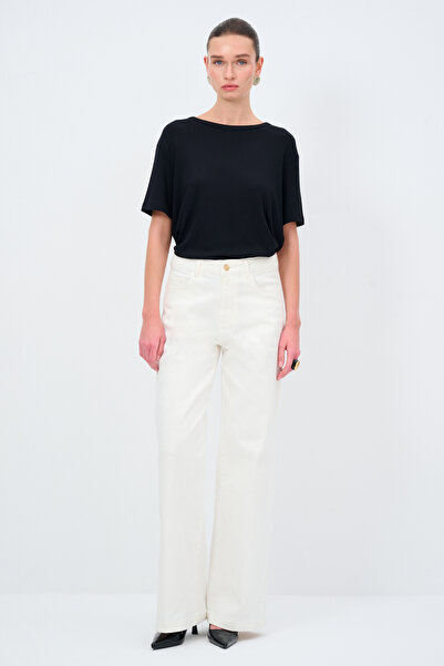 Love My Body Bol Paça Denim Pantolon