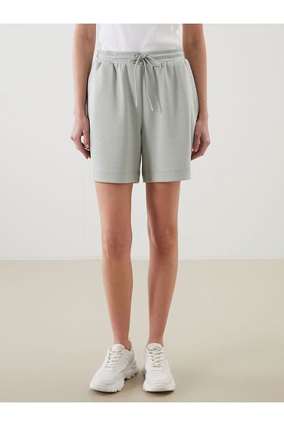 LC Waikiki New Season Women's Shorts with Elastic Waist - S5Gh04Z8