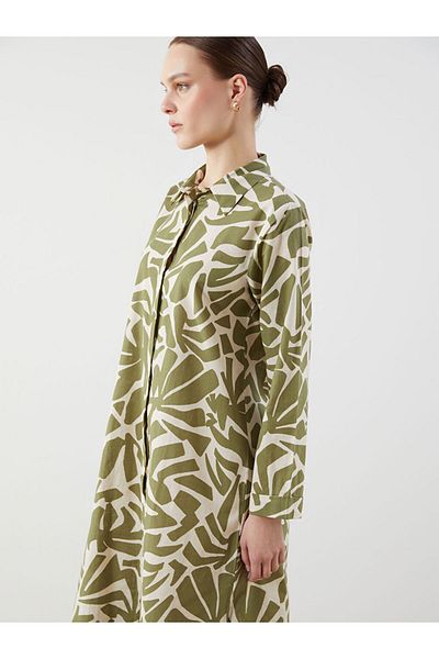 LC Waikiki New Season Patterned Women's Shirt Tunic - S5Mi10Z8