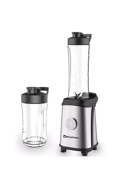 Muller Koch Mueller Koch 350W Sports Blender with 600ml and 300ml Bowls, BPA Free, Model MK-6037