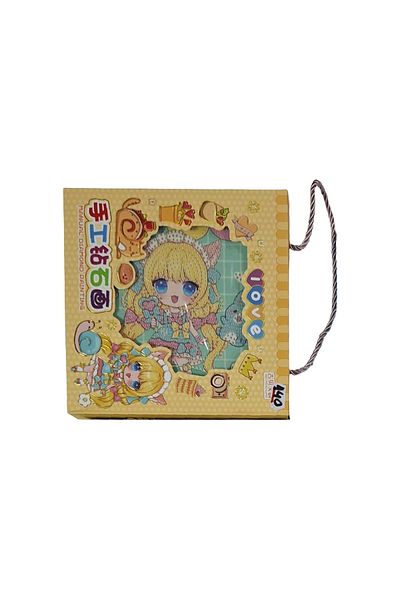 rexa Children’s Diamond Painting Kit with Cartoon Girl Designs and Resin Rhinestones