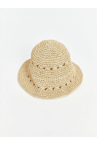LC Waikiki New Season Women's Straw Hat - S5G405Z8