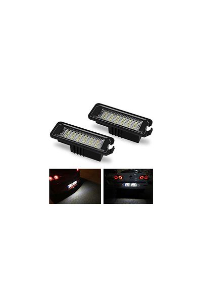 AUTOREY Canbus LED Number Lamp Set VW Golf 4 / 5 / 6 / 7 EOS Passat B6 / B7 Passat CC Polo Lupo Seat