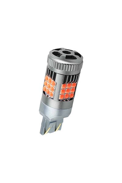 AUTOREY LED Bulb T20 / W21/5W / 7443 Position and Brake with 2 Filament 30W 2800LM Red Color 36 SMD 3030