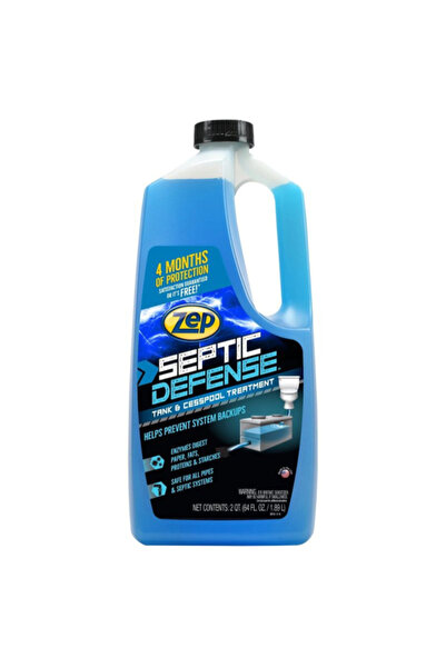 Zep سائل معالجة خزانات الدفاع عن الصرف الصحي وحفر الصرف الصحي 1.89 لتر