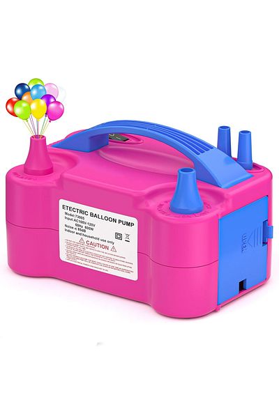 Teno Teno® Professional Balloon Inflator Compressor, 220V power supply, pink