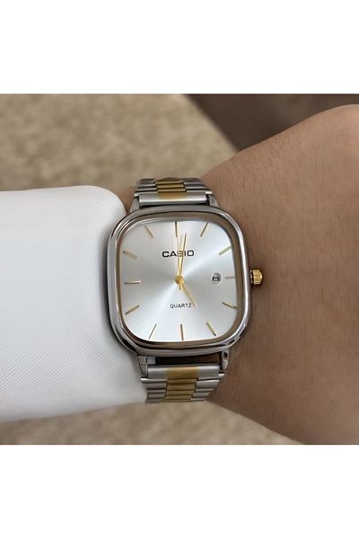 Caslo Caslo Classic Two-Tone Watch