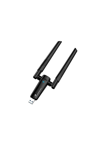 İMEXTECH Bilişim Burada PIX-LINK AX1800 ÇİFT ANTEN USB WIRELESS WİFİ ADAPTÖR PL-9340