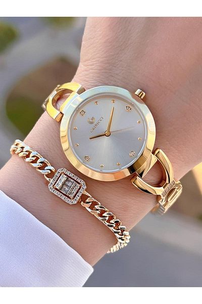 Revello By Revello Grinicci Elite Design 2 Year Warranty 5 Atm Water Resistant Women Wrist Watch Grc.101.M12
