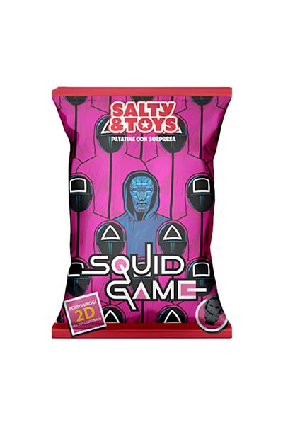 Squid Game Chips Salty & Toy's, Chips si Jucarie 30 g