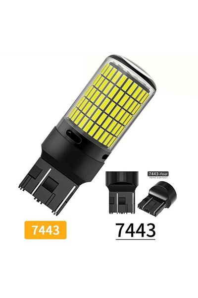 AUTOREY Canbus LED Bulb T20 W21/5W 7443 144 LEDs for Reverse Lights DRL Daytime Running Lights white 6000K
