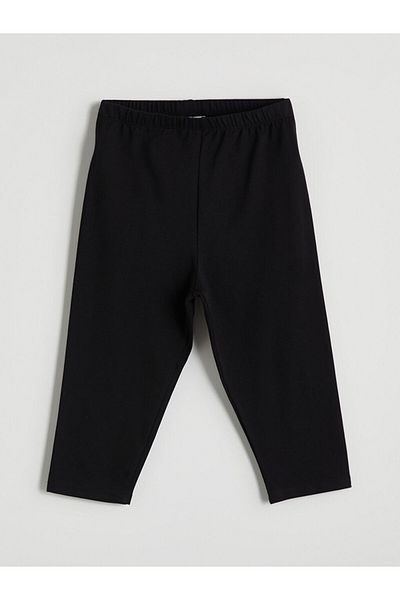 LC Waikiki Leggings pentru fete cu talie elastică sezon nou, pachet de 2 - S5FR71Z4