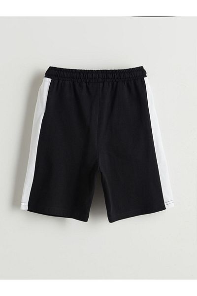 LC Waikiki New Season Elastic Waist Besiktas Printed Boys Shorts - S5H172Z4