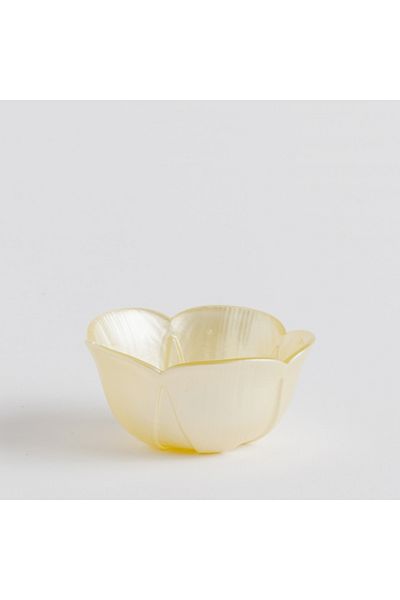 HomeVibes Bol FLOWERNI yellow D8 cm