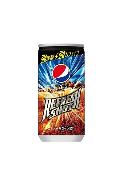 Pepsi Carbonated Drink, Pepsi Cola Refresh Shot, JAP, 200ML