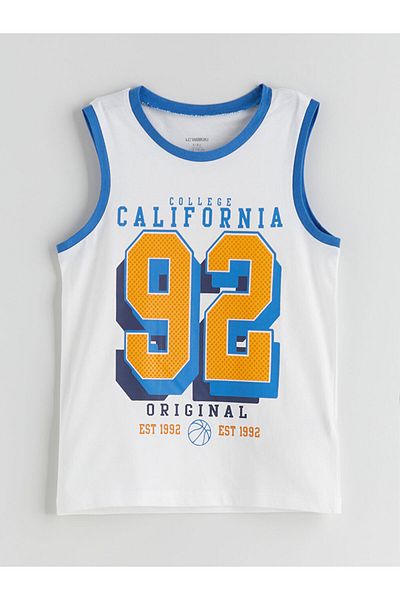 LC Waikiki Lcw Printed Boys' Singlet 2 Pack