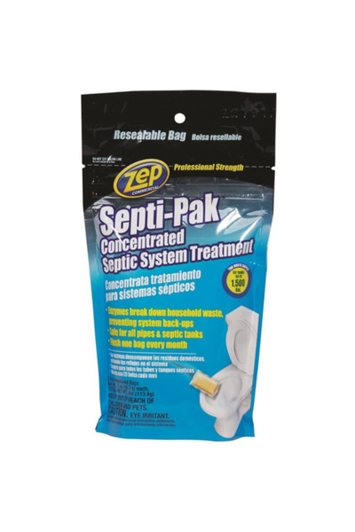Zep علاج مركز لأنظمة الصرف الصحي من سيبتي باك بقوة احترافية، 4 أونصة
