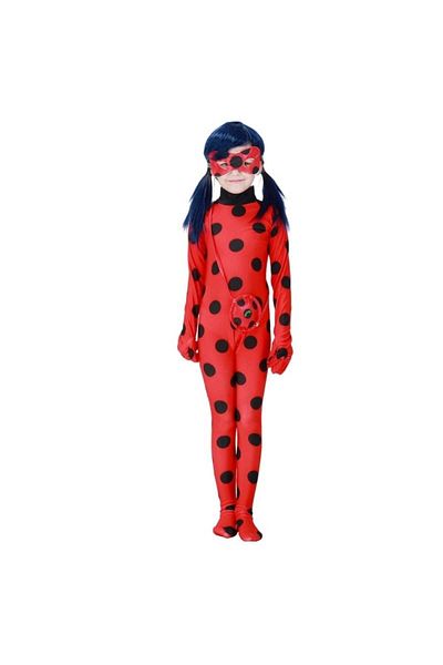 KidMania Classic Miraculous Ladybug costume for girl 120-130 cm 7-9 years
