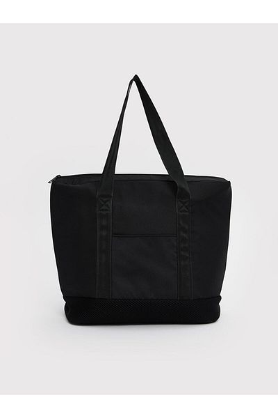 LC Waikiki Black Zippered Women's Shoulder Bag