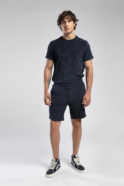 Lee Cooper Мъжка тениска с О-образно деколте Naul, тъмносиня