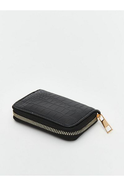 LC Waikiki New Season Leather Look Crocodile Patterned Women's Wallet - S5Ld28Z8