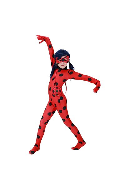 KidMania Classic Miraculous Ladybug costume for girl 120-130 cm 7-9 years
