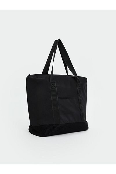 LC Waikiki Black Zippered Women's Shoulder Bag