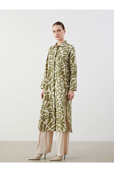LC Waikiki New Season Patterned Women's Shirt Tunic - S5Mi10Z8
