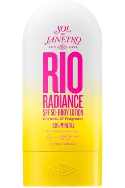 Sol De Janeiro Rio Radiance Sunscreen Lotion 100% Mineral UVA/UVB Broad Spectrum SPF 50