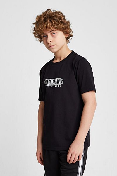 Lescon Tricou cu mânecă scurtă de baschet pentru copii 25B-3053