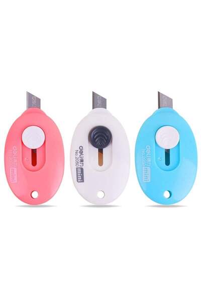 Powermaster PM-14375 Çelik Bıçaklı Mini Tekli Falçata Maket Bıçağı