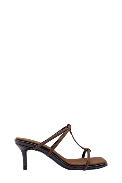 Moulin Shoes Brown 8 cm Heeled Women's Slippers